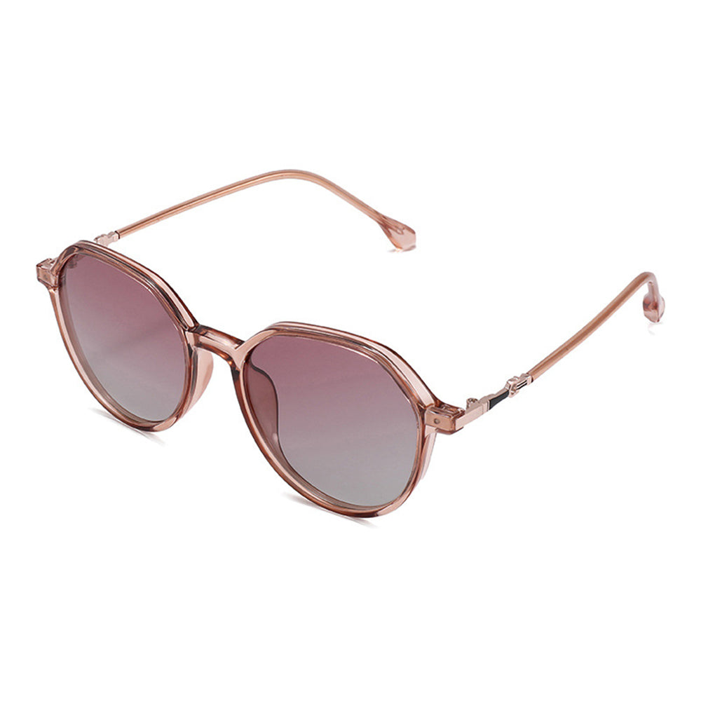 Techsuit 2203 Women's Sunglasses, Polarized, UV Protection, Brown