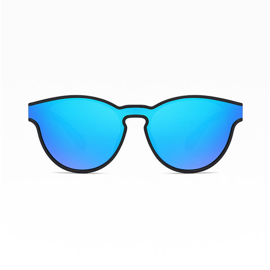 Unisex Techsuit TR7545 Sunglasses, Polarized, UV Protection, Black Blue Green