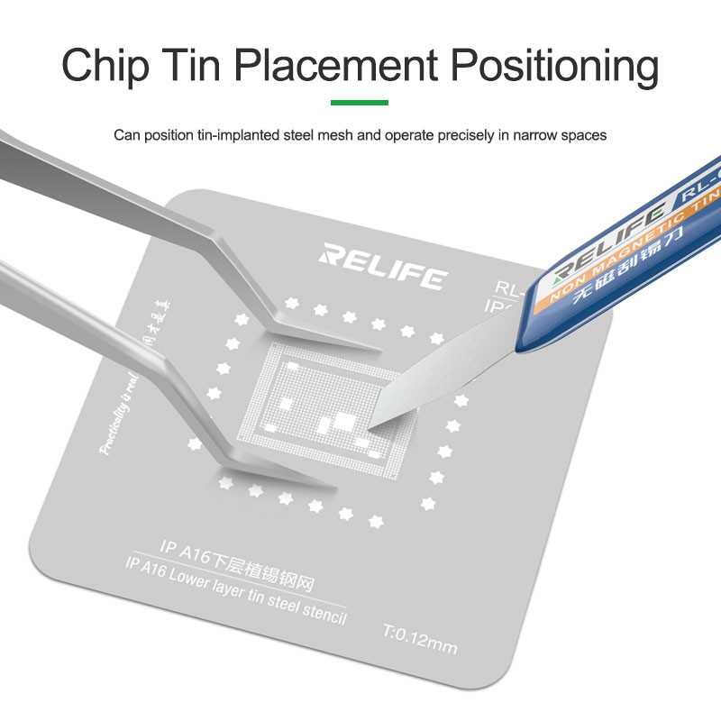 Curved Tweezers Relife ST-20L