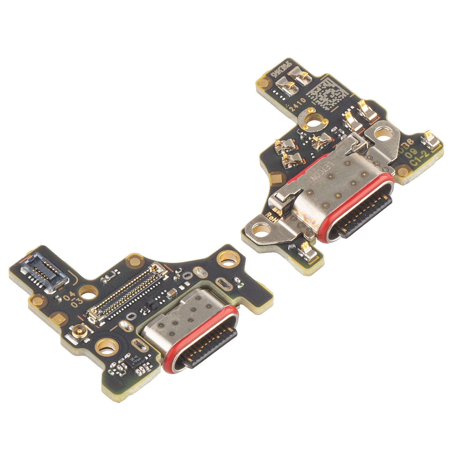 Board with Charging Connector - Motorola Edge 50 Fusion Microphone, Service Pack 5P68C24640