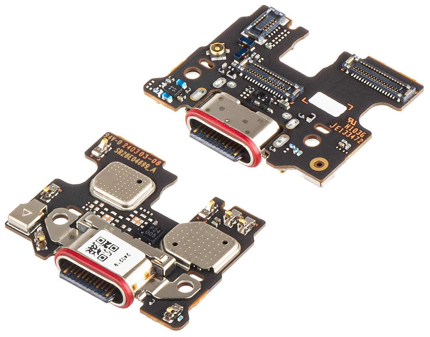Motorola Edge 50 Pro Microphone Charging Connector Board, Service Pack 5P68C24105