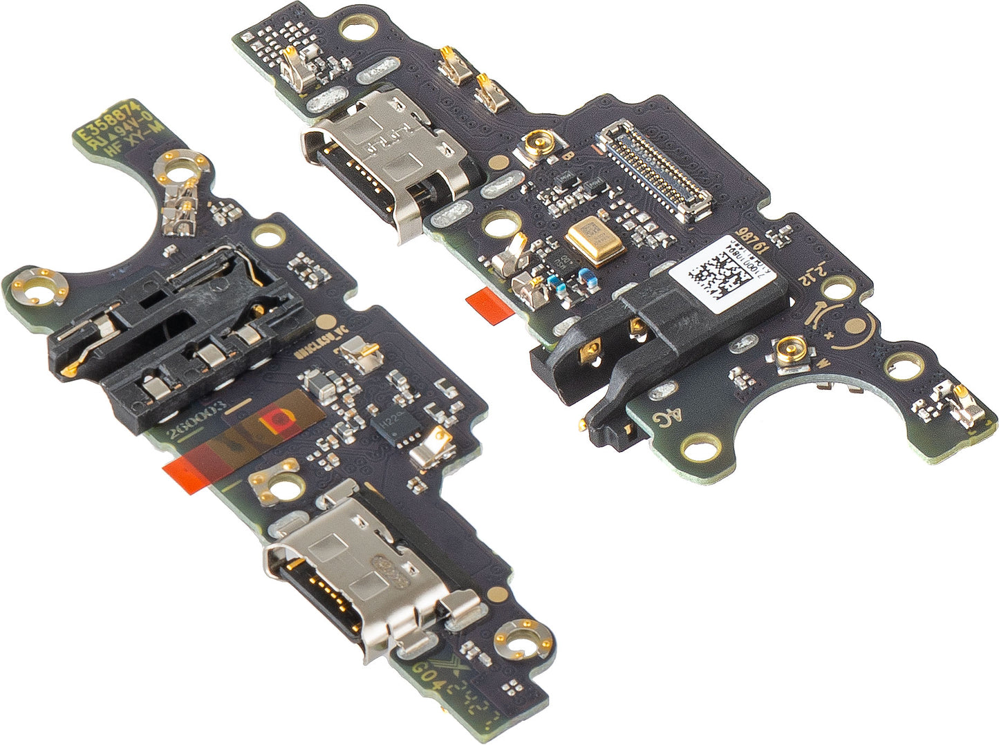 Charging Connector Board - Audio - Microphone Honor X7b 4G, Service Pack 0235AHDU