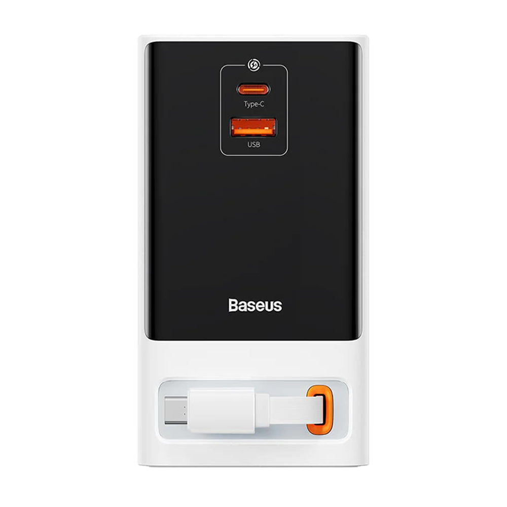 Baseus PowerCombo Extension, 1 x Schuko, White PSLR000602