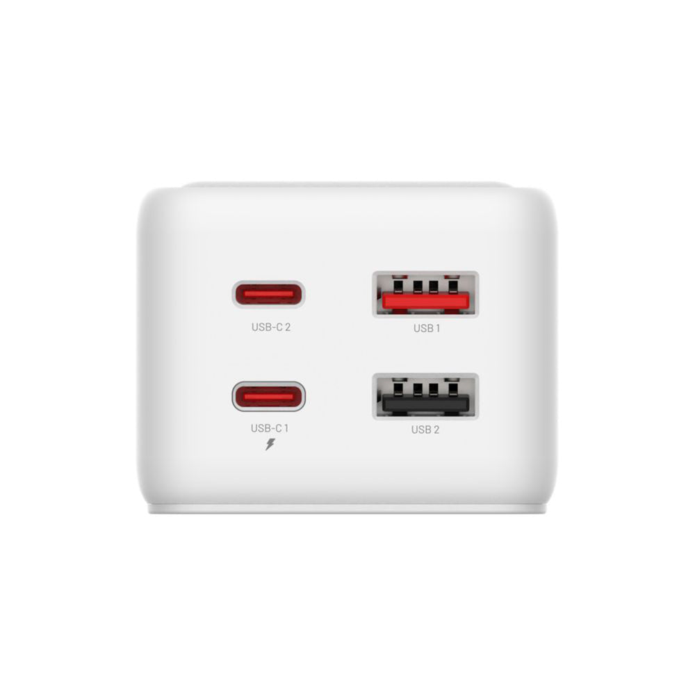 Fixed Extension Cord, 1 x Schuko, White