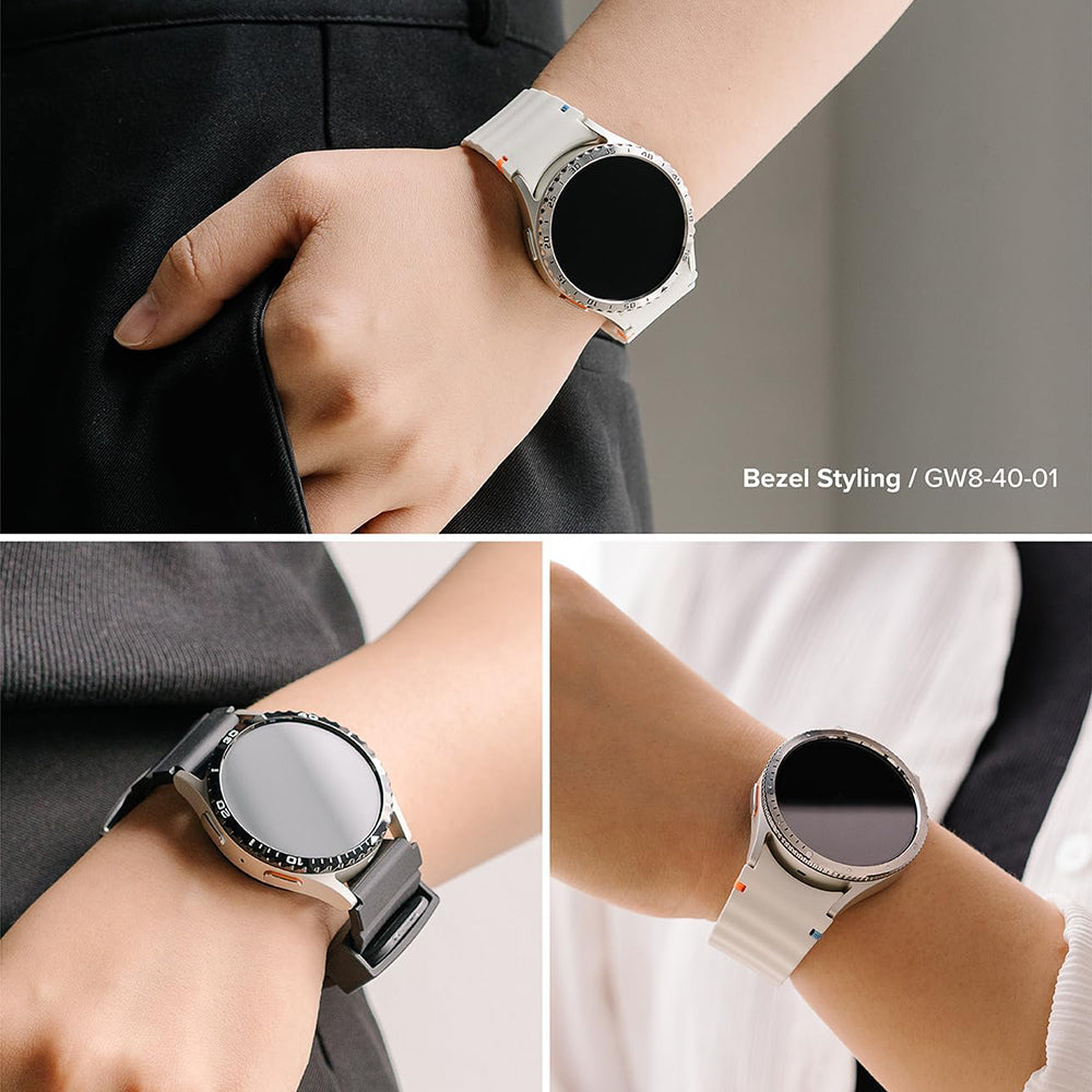 Ringke Inner Styling Protection Frame for Samsung Galaxy Watch8 Classic, Black