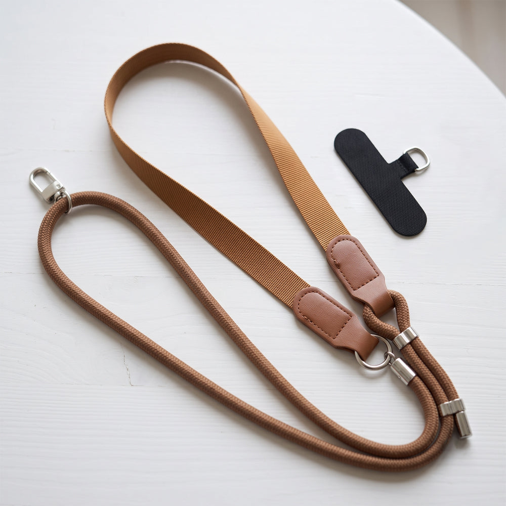 Techsuit UrbanLoop TLN8B Phone Lanyard, Brown