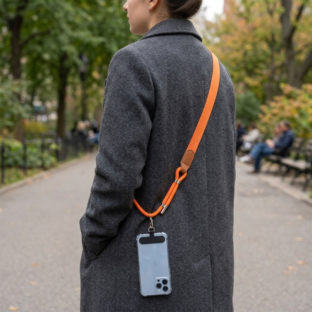 Techsuit UrbanLoop TLN8B Phone Lanyard, Brown