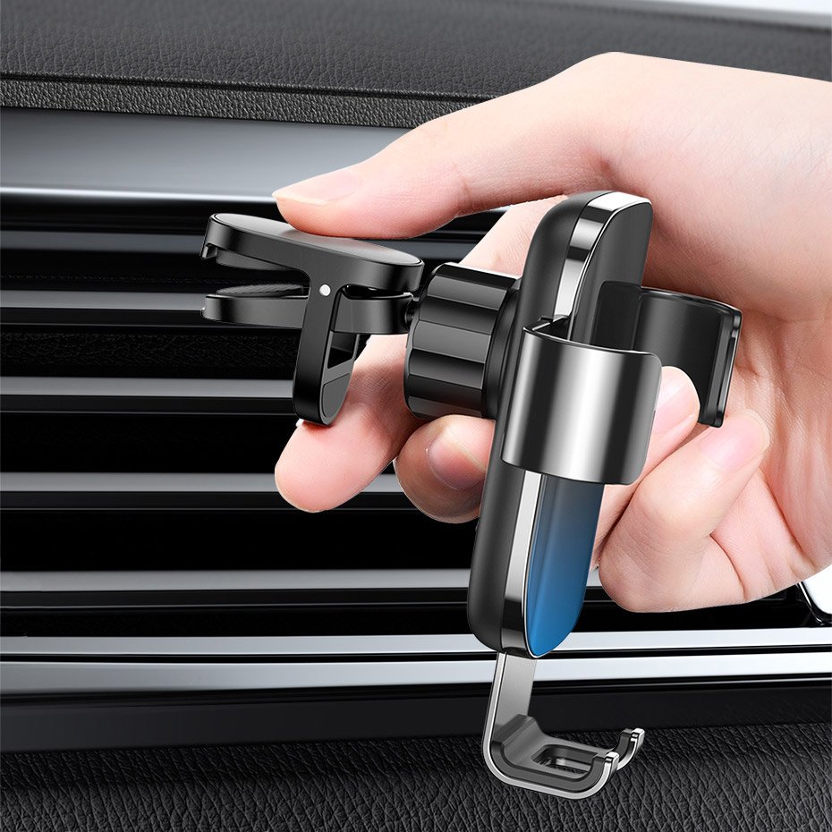 Baseus Glaze Gravity Car Holder, 4.7inch - 6.5inch, Black SUYL-LG01