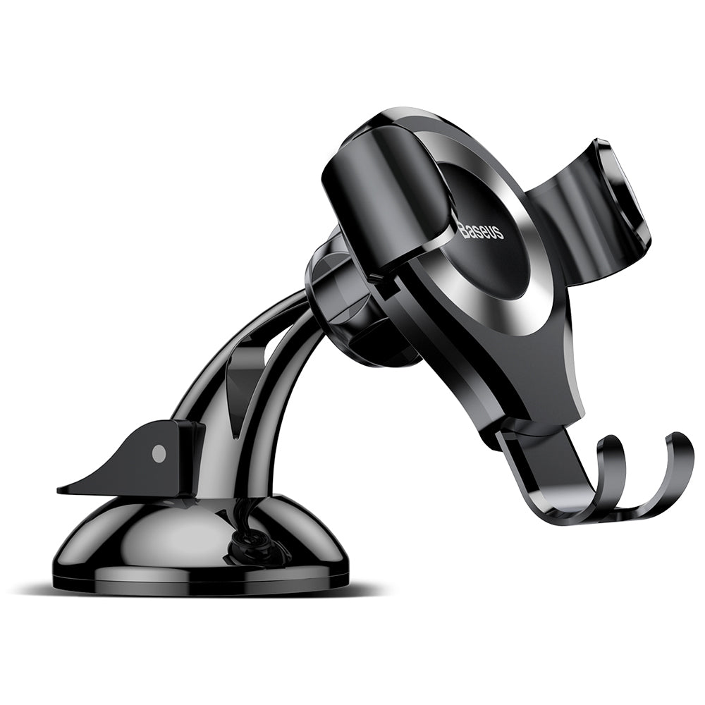 Baseus Osculum Gravity Car Holder, Universal, Silver SUYL-XP0S