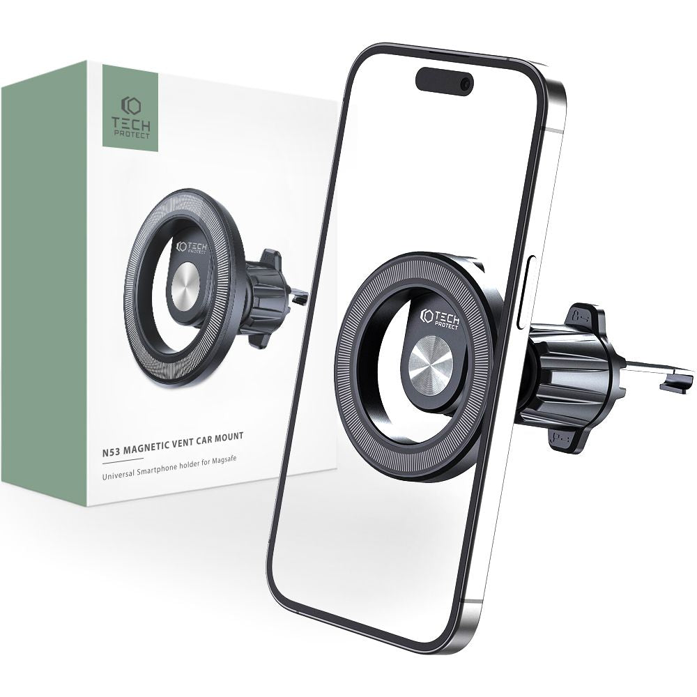 Tech-Protect N53 Magnetic Car Holder Air Vent, Universal, Black