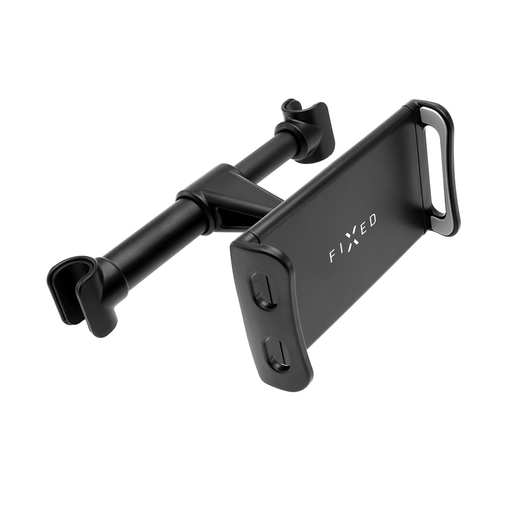 Fixed Headrest Car Holder, 7inch - 13inch, Black
