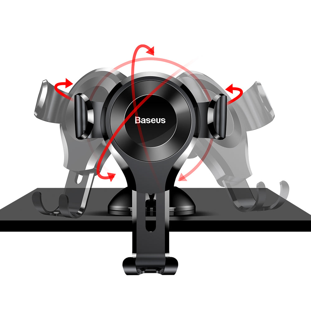 Baseus Osculum Gravity Universal Car Holder, SUYL-XP01 Black