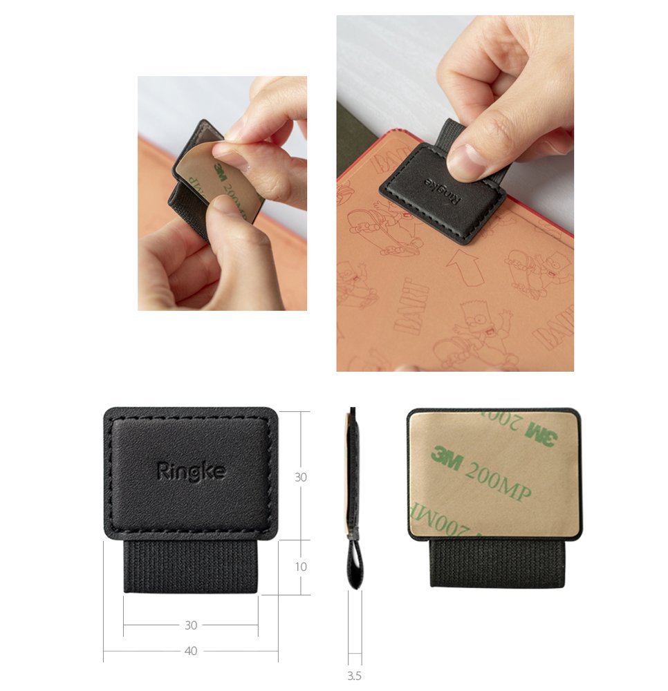 Ringke Touch Pen Holder, Black