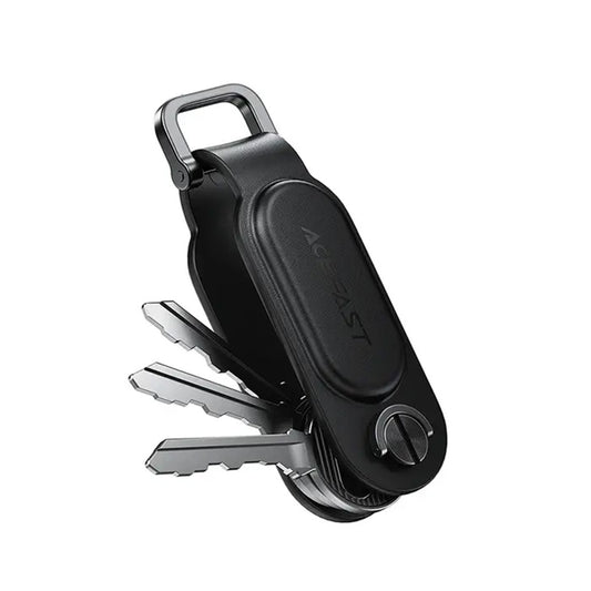 Acefast SmartTag Keychain SS for iOS Series, Black