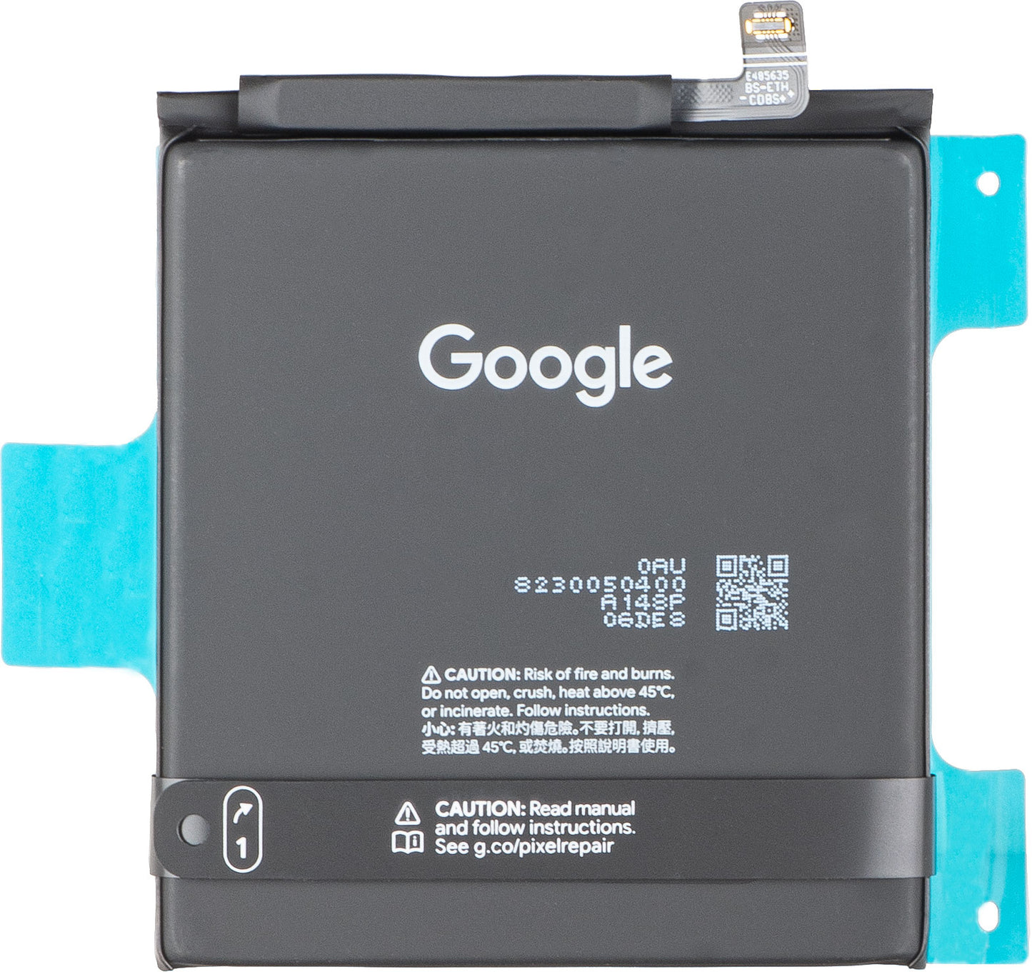 Google Pixel 9 / 9 Pro Battery, GVYZ7, Service Pack G949-00975-00