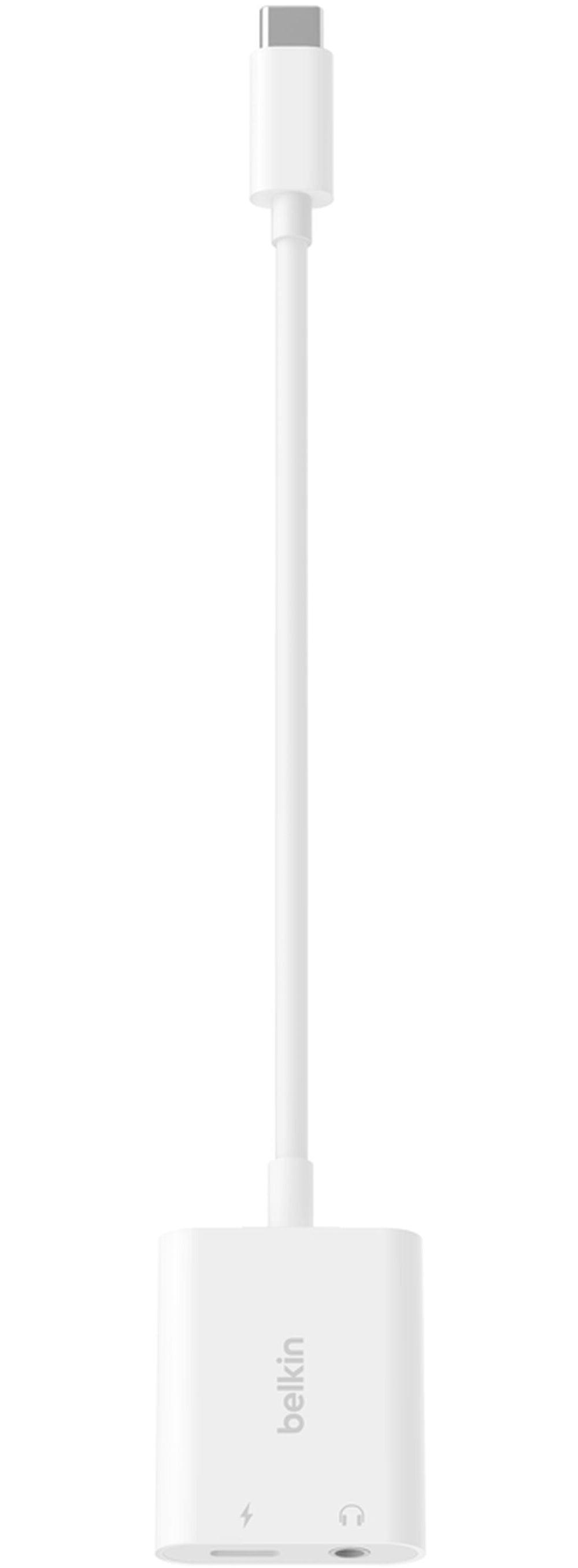 USB-C Audio Adapter - 3.5mm / USB-C Belkin RockStar, Black NPA004btBK