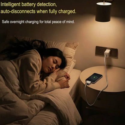 USB-C Auto Disconnect Adapter KUWAJIA KH-51 for Power with Automatic Disconnection and Battery Protection, Silver