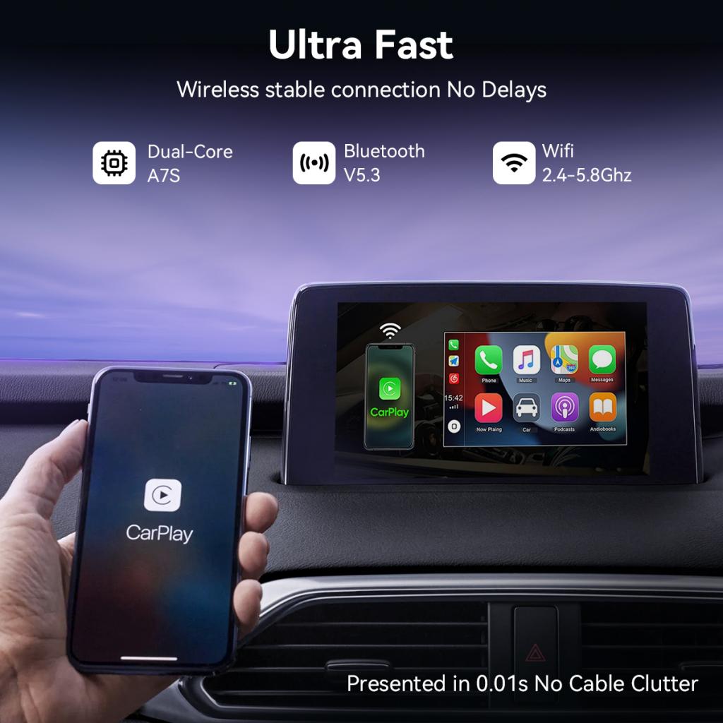 Wireless Carplay Adapter XO Design CZ016 for Apple iPhone Series