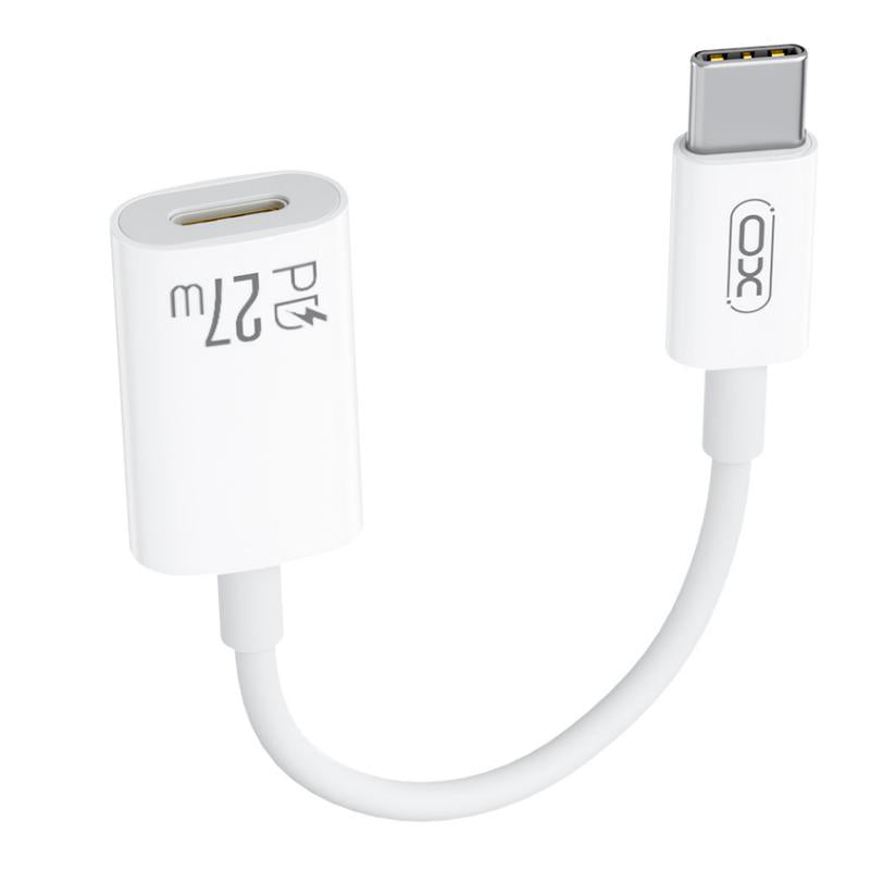 USB-C to Lightning Data and Charging Adapter XO Design NB-R268A, White