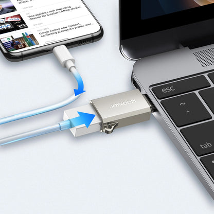 OTG USB-C to USB-A Adapter Joyroom S-H151, Silver