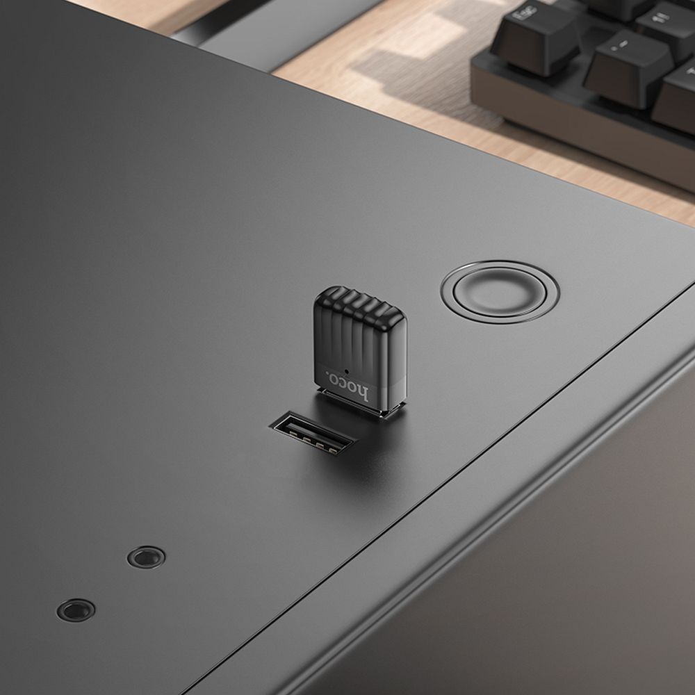 HOCO HI33 Wireless Adapter, Dual Band, 650Mbps, Black