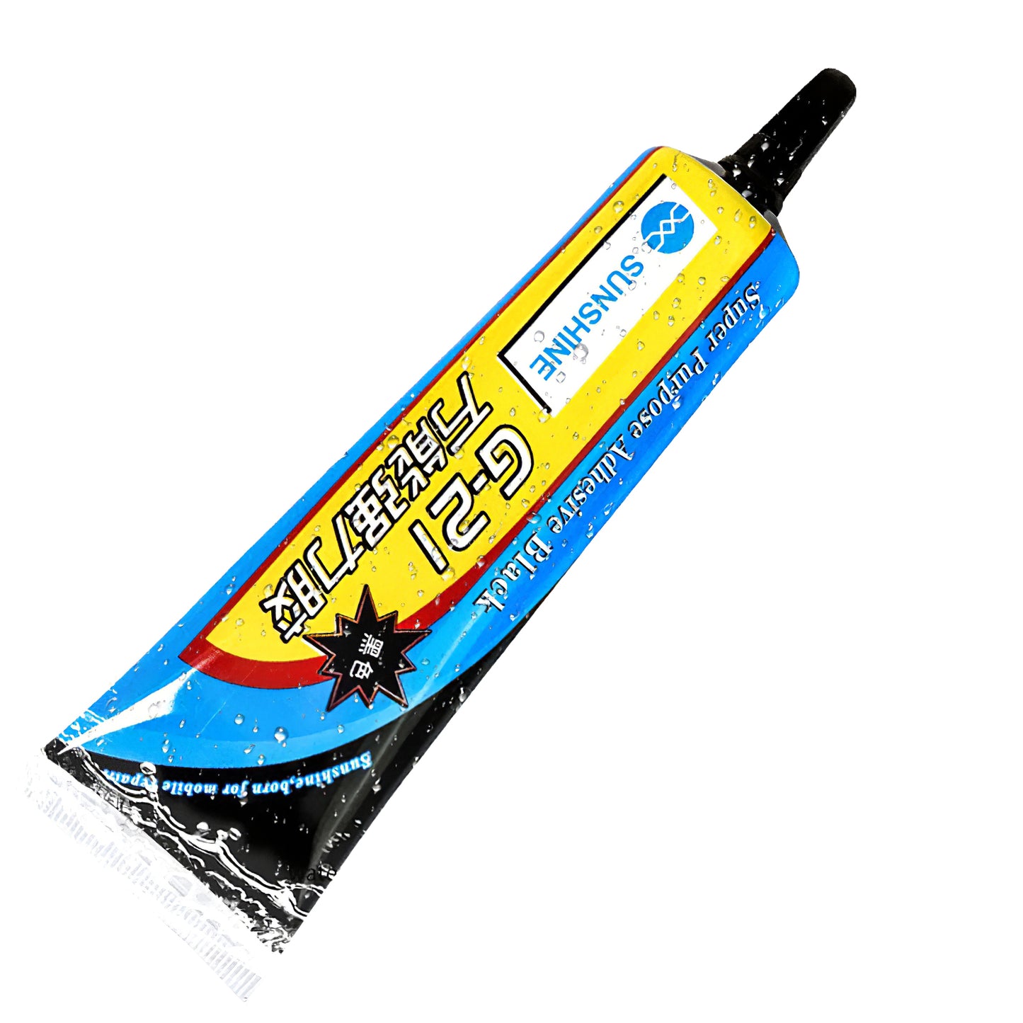 Sunshine G-21 Liquid Adhesive, 50ml, Black