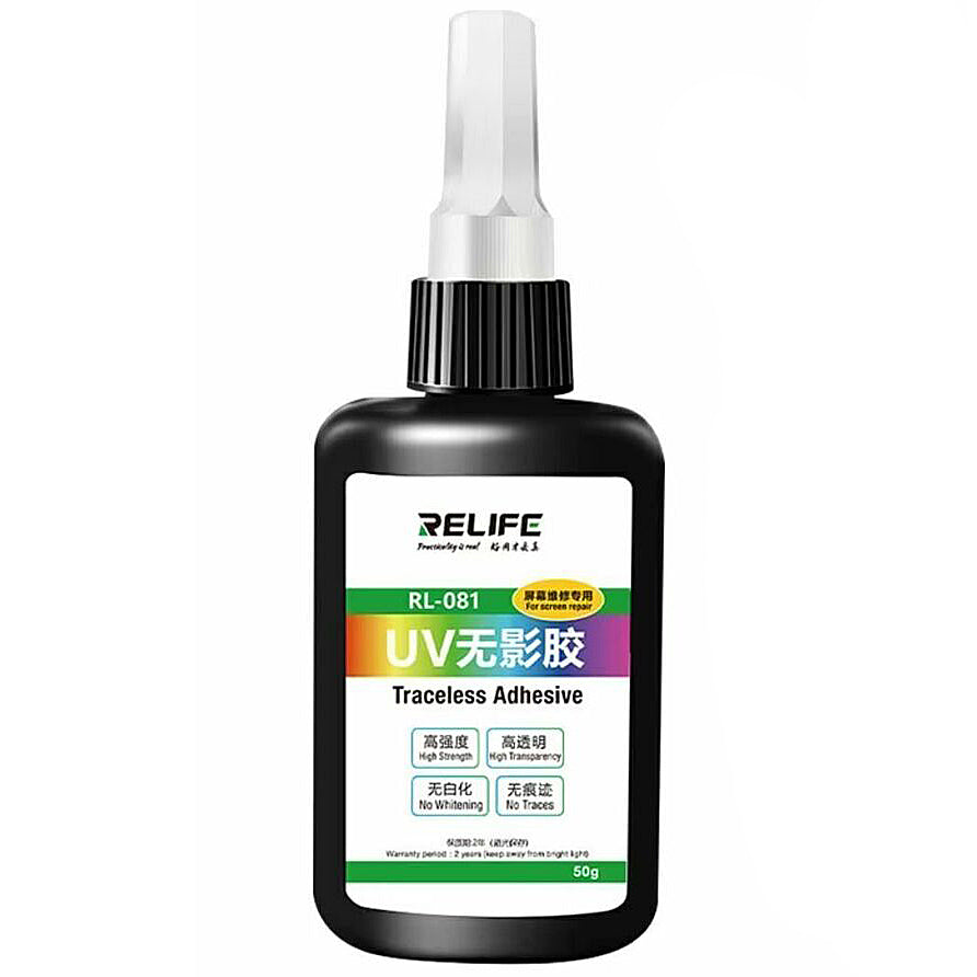 Relife RL-081 UV Liquid Adhesive for UV Glass Protection Film, 50ml