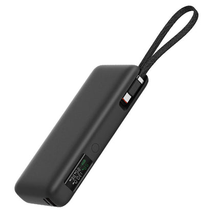 Acefast M22 External Battery, 20000mAh, 130W, QC + PD, 1 x USB-A - 2 x USB-C, Black