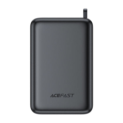 External Battery Acefast M4, 20000mAh, 67W, PD, 1 x USB-A - 2 x USB-C, Black