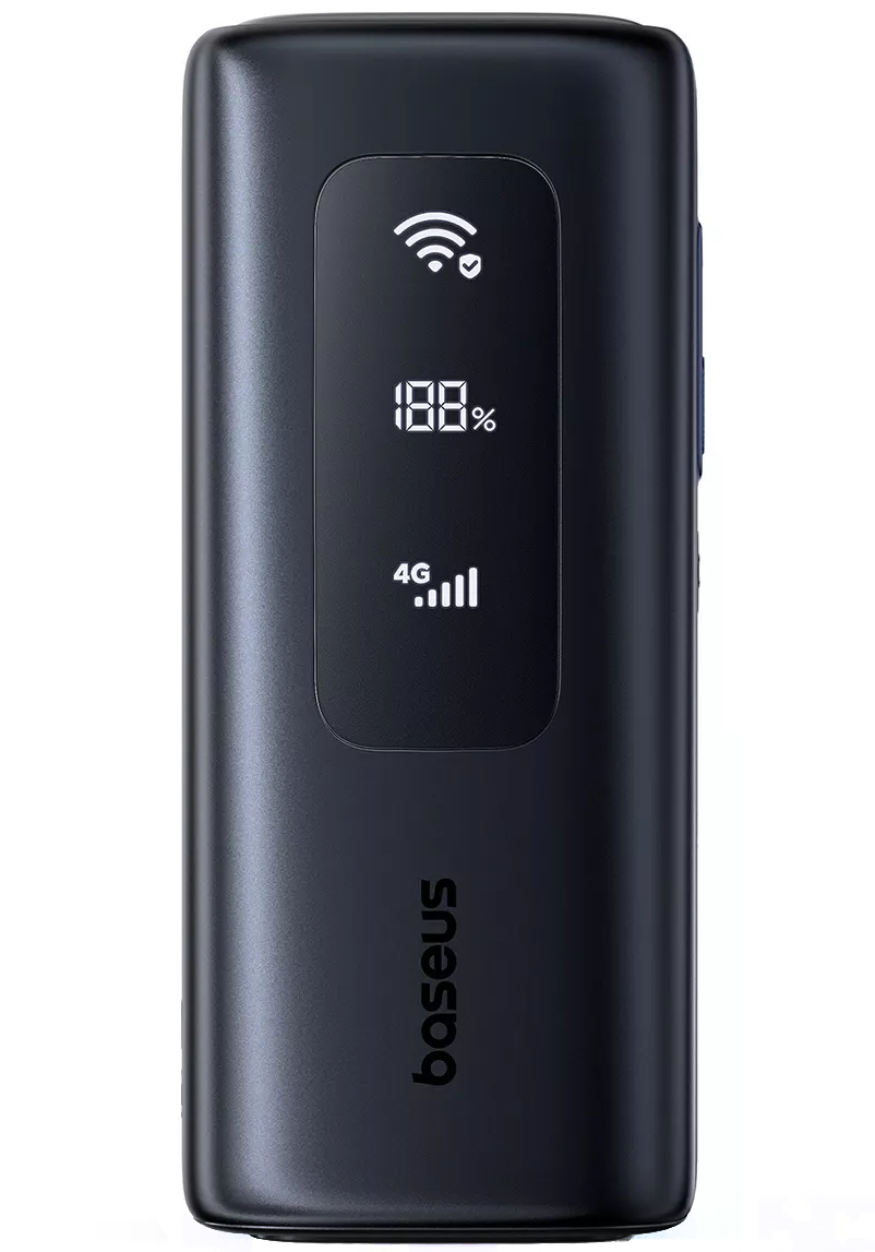 Baseus EnerGeek GX11 External Battery, 20000mAh, 67W, QC + PD, 1 x USB-A - 2 x USB-C, Black E0025701