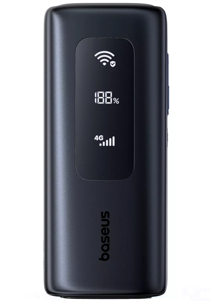 Baseus EnerGeek GX11 External Battery, 20000mAh, 67W, QC + PD, 1 x USB-A - 2 x USB-C, Black E0025701