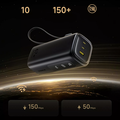 Baseus EnerGeek GX11 External Battery, 20000mAh, 67W, QC + PD, 1 x USB-A - 2 x USB-C, Black E0025701