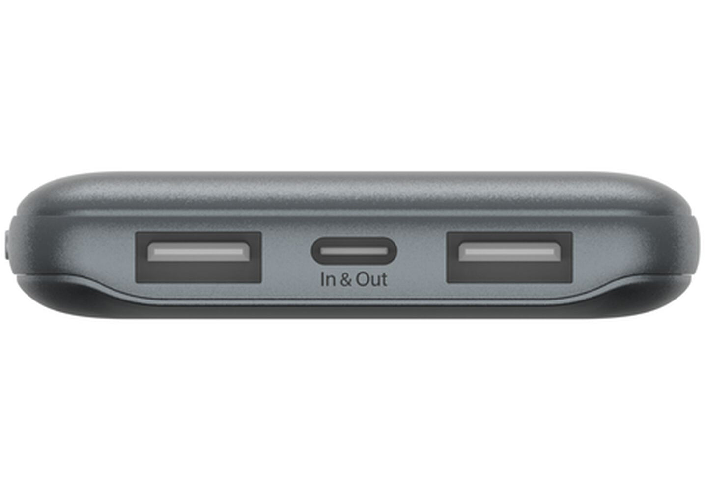 Belkin BoostCharge External Battery, 10000mAh, 15W, 1 x USB-C - 2 x USB-A, Gray BPB011btGY