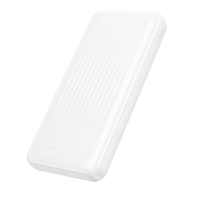 Borofone BJ78 Clever External Battery, 10000mAh, 10W, 2 x USB-A, White