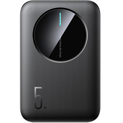 Joyroom JR-PBF13 External Battery, 5000mAh, 12W, 1 x USB-C - 2 x USB-A, Black