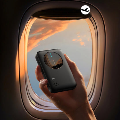 Joyroom JR-PBF13 External Battery, 5000mAh, 12W, 1 x USB-C - 2 x USB-A, Black