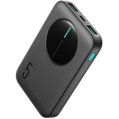 Joyroom JR-PBF13 External Battery, 5000mAh, 12W, 1 x USB-C - 2 x USB-A, Black