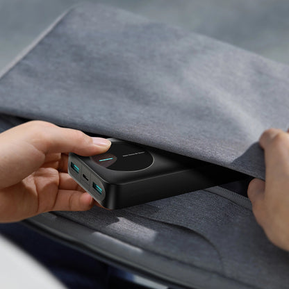 Joyroom JR-PBF14 External Battery, 20000mAh, 12W, 1 x USB-C - 2 x USB-A, Black