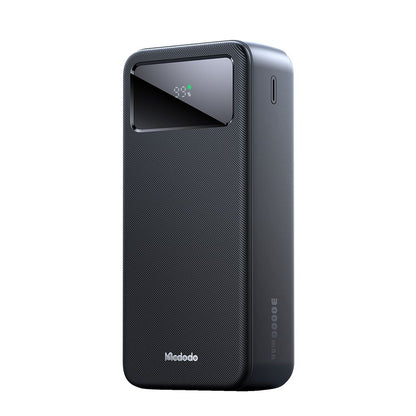 McDodo MC-4240 External Battery, 30000mAh, 22.5W, QC + PD, 2 x USB-A - 1 x USB-C, Black