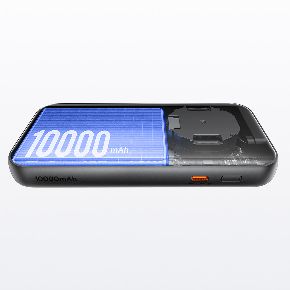 McDodo MC-5920 MetaFree External Battery, 10000mAh, 45W, PD, 2 x USB-C, Gray