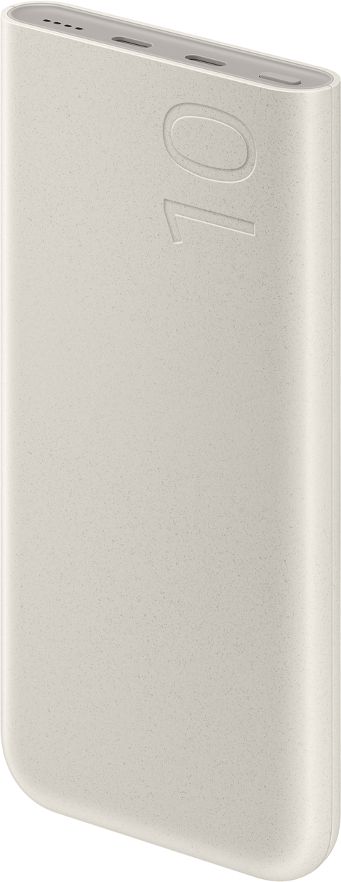 Samsung External Battery, 10000mAh, 25W, PD, 2 x USB-C, Beige EB-P3401XUEGWW