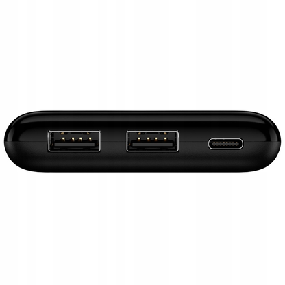 Setty SPBL-10 External Battery, 10000mAh, 10W, 2 x USB-A, Black