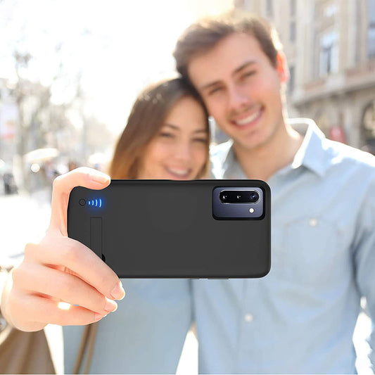 External Battery Case Techsuit Power Pro Battery for Samsung Galaxy Note 10 5G N971 / Note10 N970, 5000mAh, Black