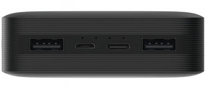 Xiaomi External Battery, 20000mAh, 18W, QC, 2 x USB-A, Black PB200LZM