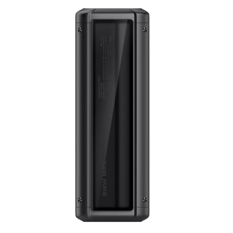 Xiaomi HyperCharge External Battery, 25000mAh, 212W, QC + PD, 1 x USB-A - 2 x USB-C, Black BHR9970GL