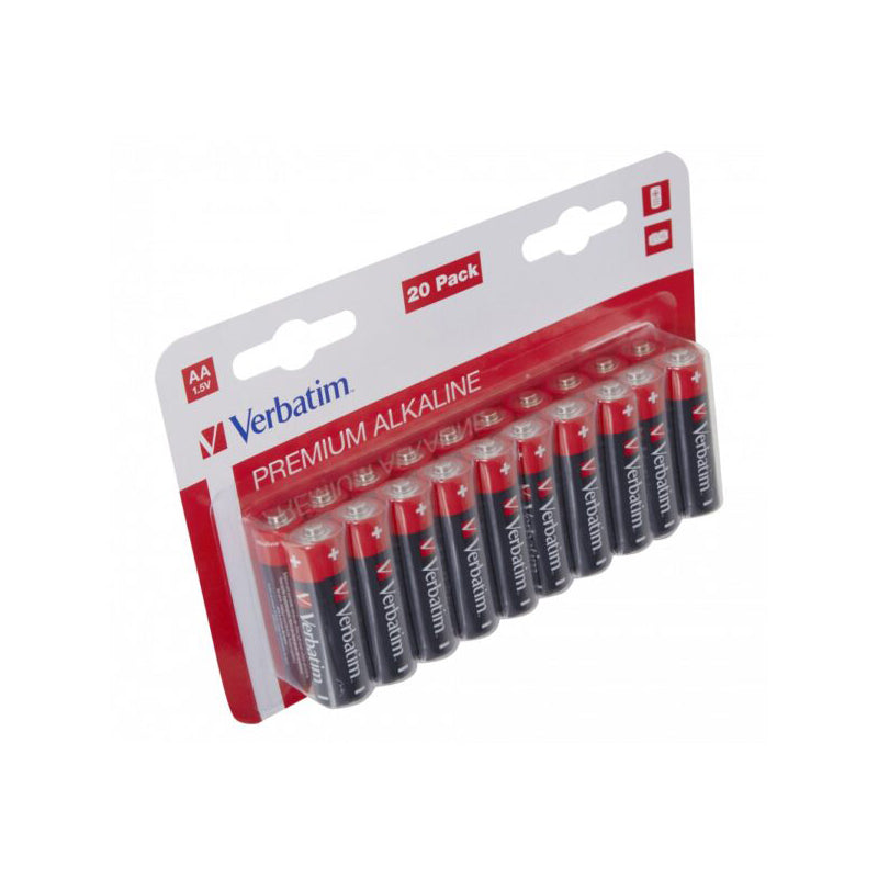 Verbatim Premium Battery, AA / LR6, Set of 20 pieces 49877