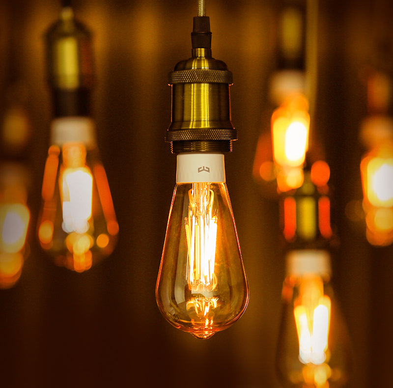 Yeelight ST64 Filament Bulb, Wi-Fi, E27, 6W, 2000K, 500lm YLDP23YL