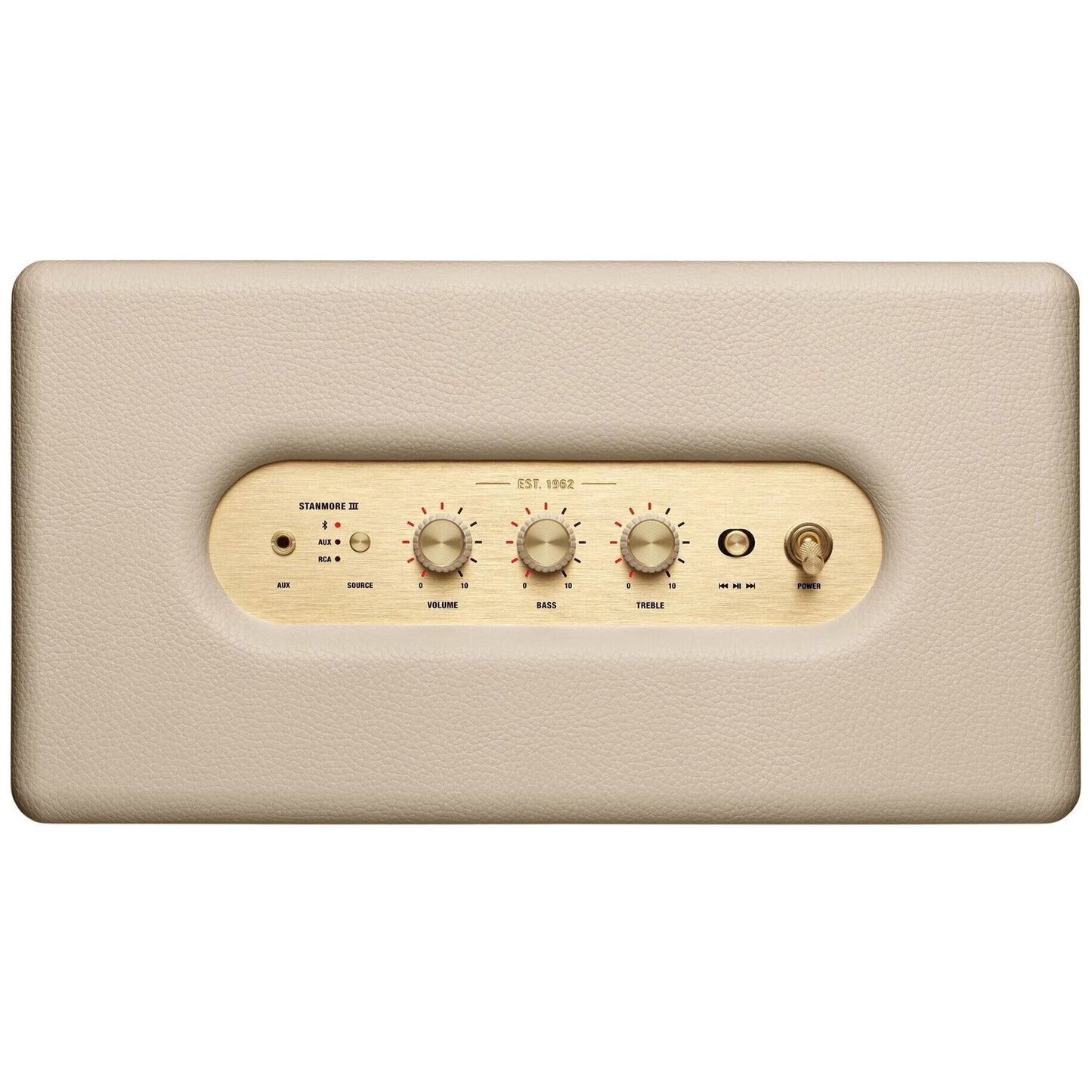 Marshall Stanmore III Bluetooth Speaker, 80W, Cream
