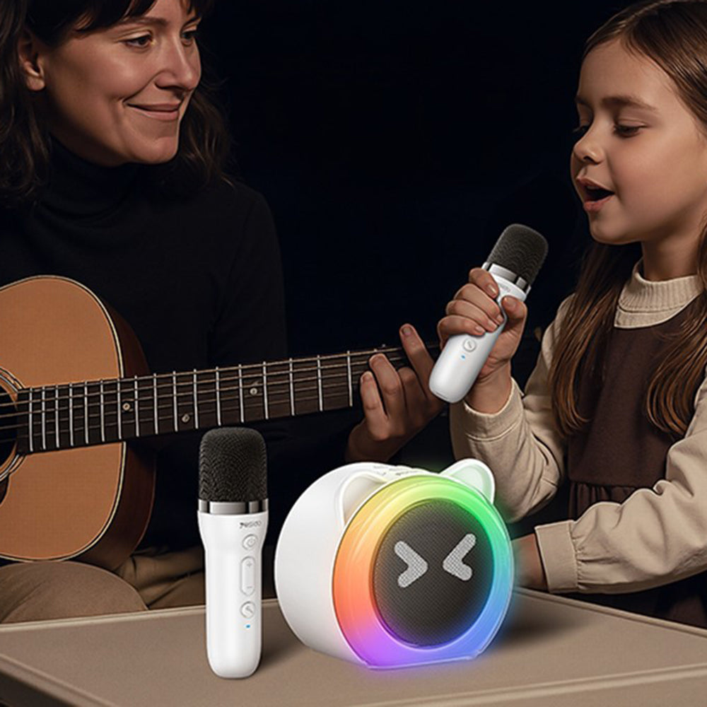 Yesido YSW36 Kids Bluetooth Speaker, 5W, Karaoke, White