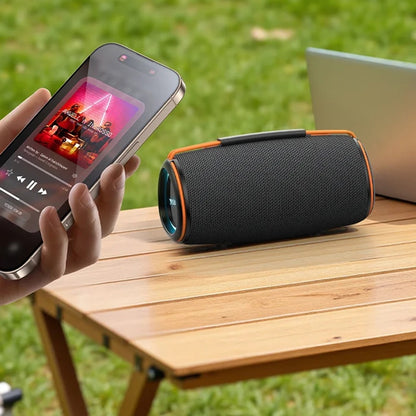 Yesido YSW38 Portable Bluetooth Speaker, 30W, TWS, RGB, Black